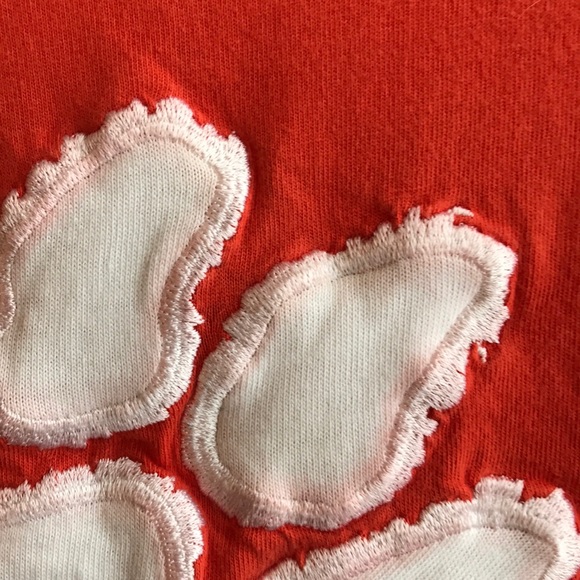 Orange Clemson Tigers Double Layer T-Shirt - Picture 3 of 8